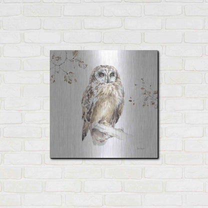 Luxe Metal Art 'Wood Land Walk VIII' by Lisa Audit, Metal Wall Art,,24x24