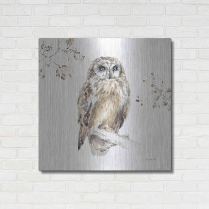 Luxe Metal Art 'Wood Land Walk VIII' by Lisa Audit, Metal Wall Art,,36x36