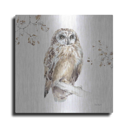 Luxe Metal Art 'Wood Land Walk VIII' by Lisa Audit, Metal Wall Art,