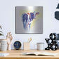 Luxe Metal Art 'Holstein I' by Alan Majchrowicz, Metal Wall Art,12x12