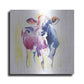 Luxe Metal Art 'Holstein III' by Alan Majchrowicz, Metal Wall Art