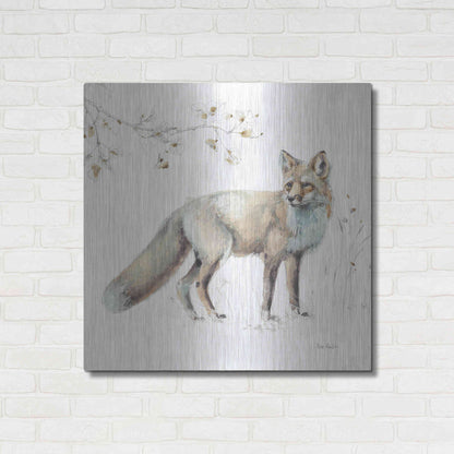 Luxe Metal Art 'Wood Land Walk XI' by Lisa Audit, Metal Wall Art,,36x36