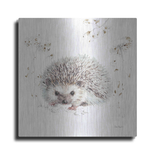 Luxe Metal Art 'Wood Land Walk XII' by Lisa Audit, Metal Wall Art,