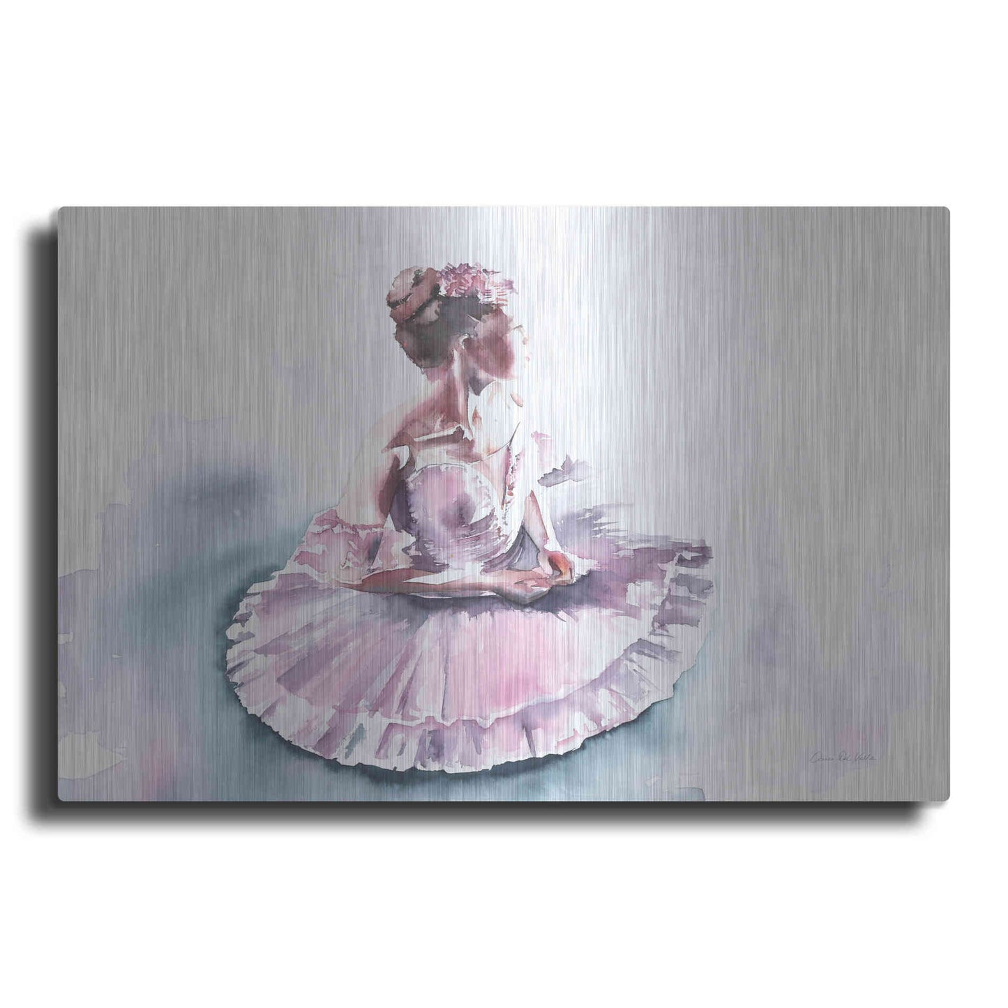 Luxe Metal Art 'Ballet V' by Alan Majchrowicz, Metal Wall Art