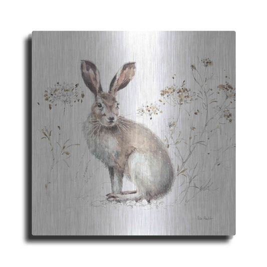 Luxe Metal Art 'Wood Land Walk XIII' by Lisa Audit, Metal Wall Art,