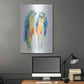 Luxe Metal Art 'Colorful Parrots I' by Alan Majchrowicz, Metal Wall Art,24x36