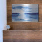 Luxe Metal Art 'Ocean Blue III' by Alan Majchrowicz, Metal Wall Art,16x12