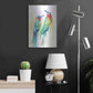 Luxe Metal Art 'Tropical Birds' by Alan Majchrowicz, Metal Wall Art,16x24