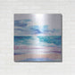 Luxe Metal Art 'Turquoise Sea II' by Alan Majchrowicz, Metal Wall Art,36x36