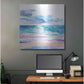 Luxe Metal Art 'Turquoise Sea II' by Alan Majchrowicz, Metal Wall Art,36x36