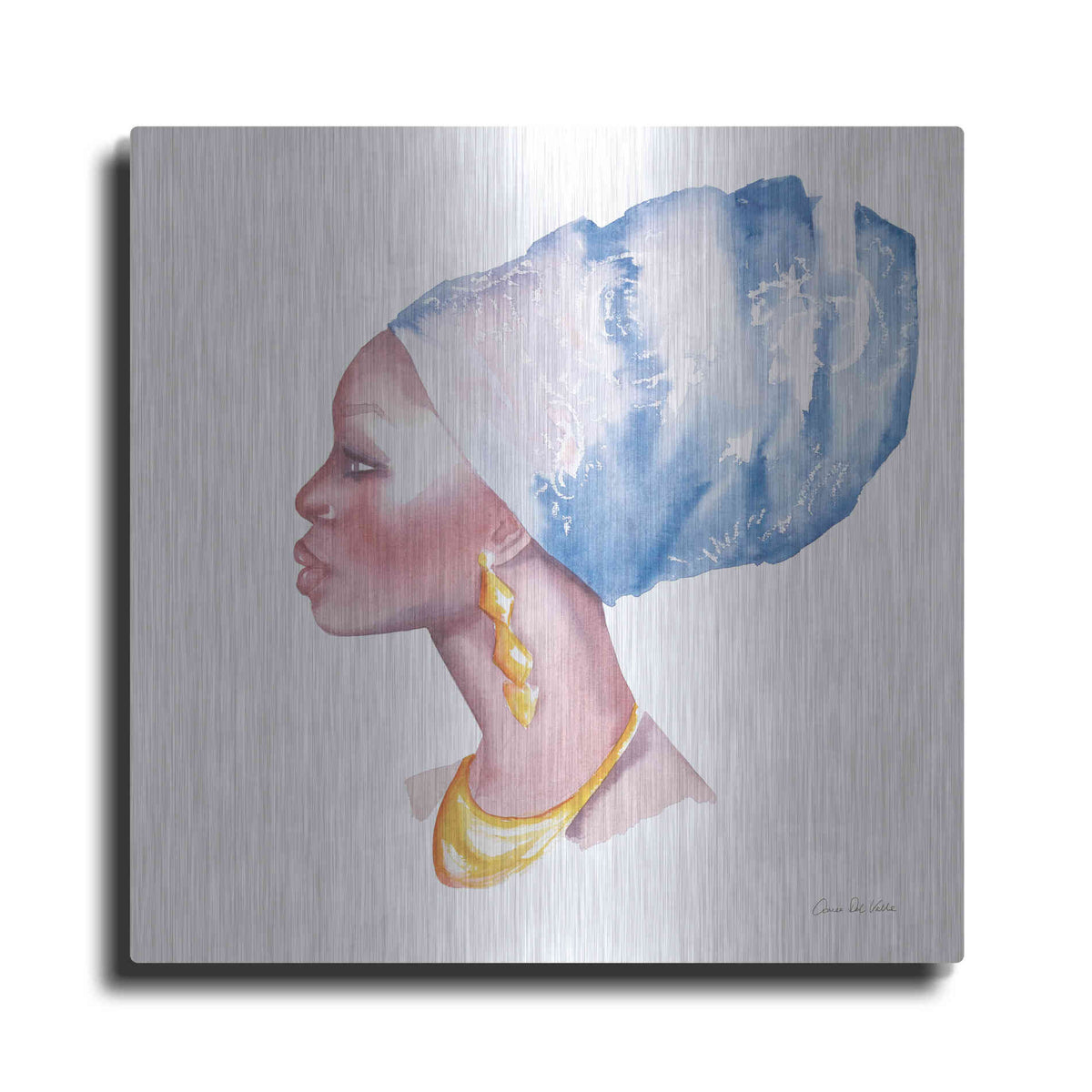 Luxe Metal Art 'Elegance' by Alan Majchrowicz, Metal Wall Art