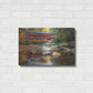 Luxe Metal Art 'Swift River Covered Bridge' by Alan Majchrowicz, Metal Wall Art,24x16