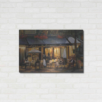 Luxe Metal Art 'La Brasserie' by Marilyn Hageman, Metal Wall Art,36x24
