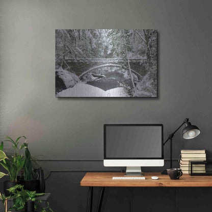 Luxe Metal Art 'Whatcom Creek Bridge' by Alan Majchrowicz,Metal Wall Art,36x24