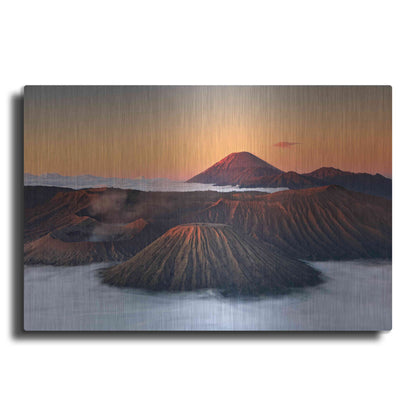 Luxe Metal Art 'Jurassic' by Jesse Estes, Metal Wall Art