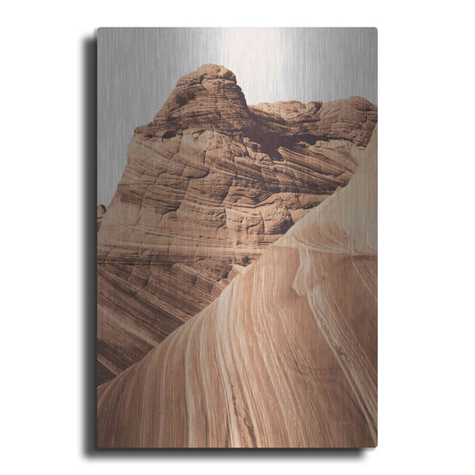 Luxe Metal Art 'Coyote Buttes I Autumn' by Alan Majchrowicz,Metal Wall Art