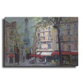 Luxe Metal Art 'Springtime in Paris' by Marilyn Hageman, Metal Wall Art