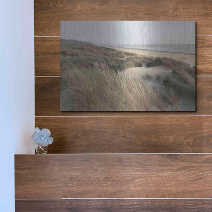 Luxe Metal Art 'Oregon Dunes' by Alan Majchrowicz,Metal Wall Art,16x12