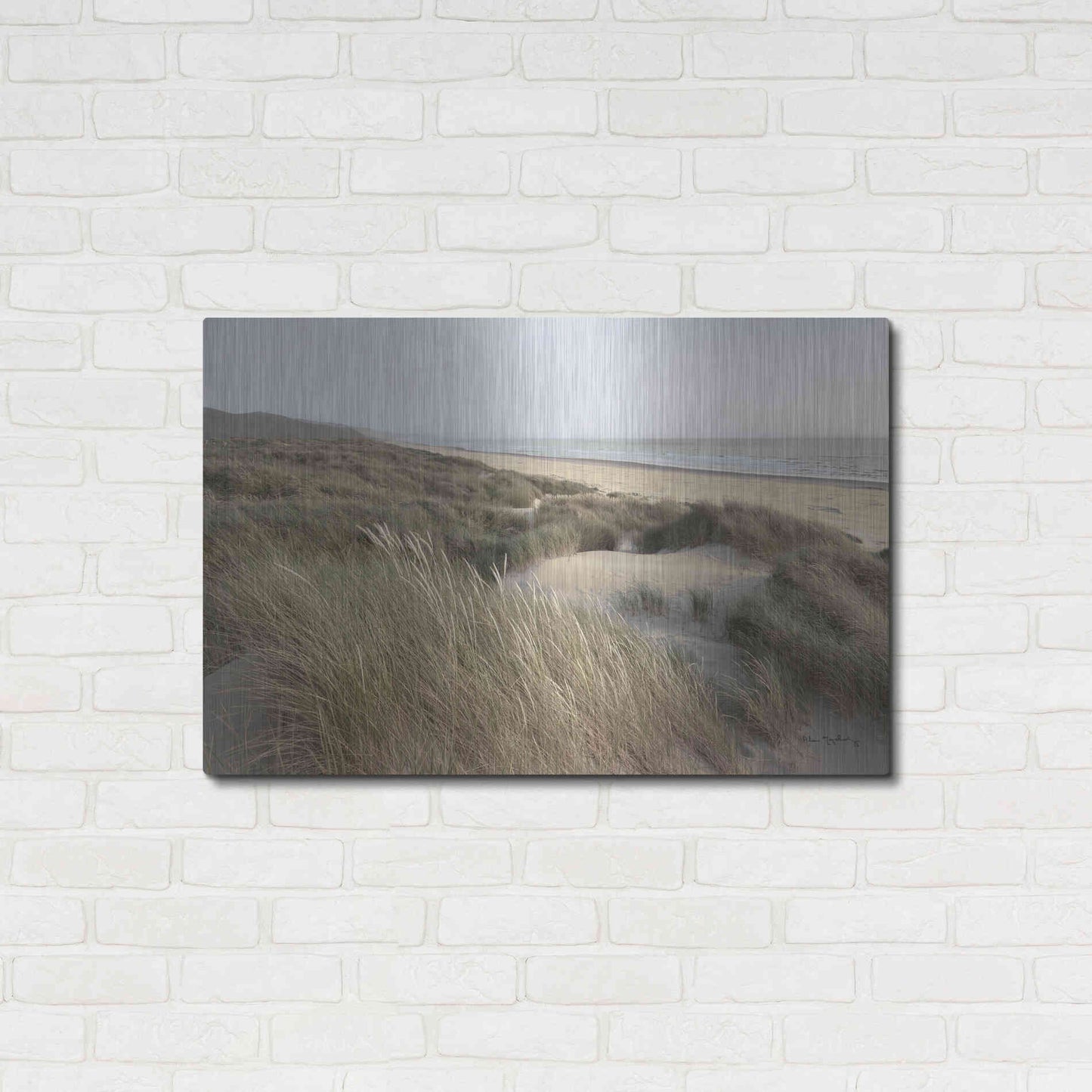 Luxe Metal Art 'Oregon Dunes' by Alan Majchrowicz,Metal Wall Art,36x24