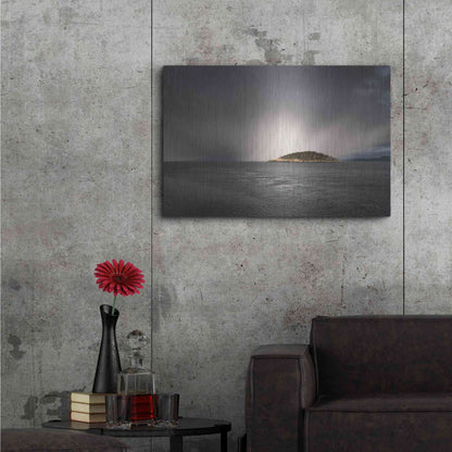 Luxe Metal Art 'Deception Pass Island' by Alan Majchrowicz,Metal Wall Art,36x24