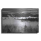 Luxe Metal Art 'Lake Tahoe Murky Mornings' by Edin Chavez, Metal Wall Art