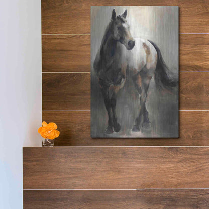 Luxe Metal Art 'Copper and Nickel' by Marilyn Hageman, Metal Wall Art,12x16