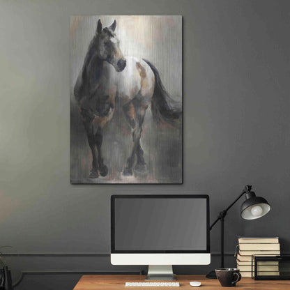 Luxe Metal Art 'Copper and Nickel' by Marilyn Hageman, Metal Wall Art,24x36