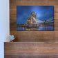 Luxe Metal Art 'London Bridge' by Edin Chavez, Metal Wall Art,16x12