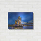 Luxe Metal Art 'London Bridge' by Edin Chavez, Metal Wall Art,24x16