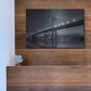 Luxe Metal Art 'Oakland Bridge' by Edin Chavez, Metal Wall Art,16x12