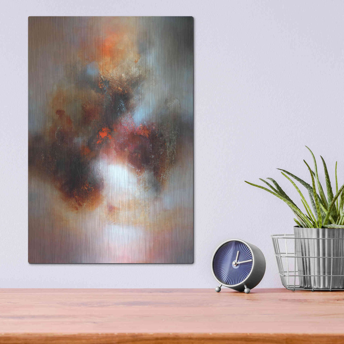 Luxe Metal Art 'In The Humming Air' by Eelco Maan, Metal Wall Art,12x16