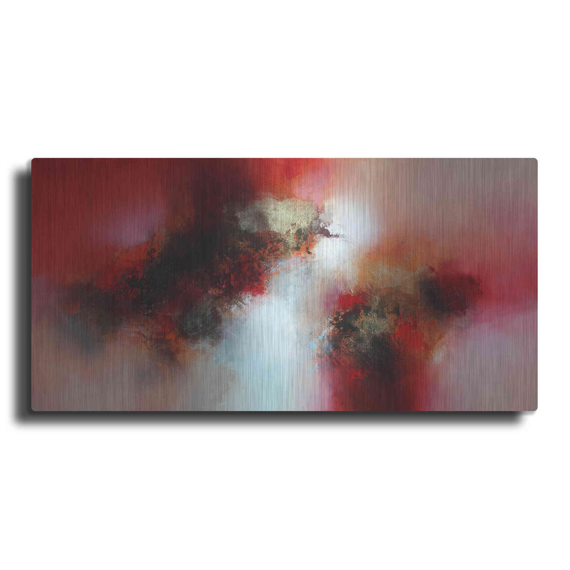 Luxe Metal Art 'Lightyears away' by Eelco Maan, Metal Wall Art