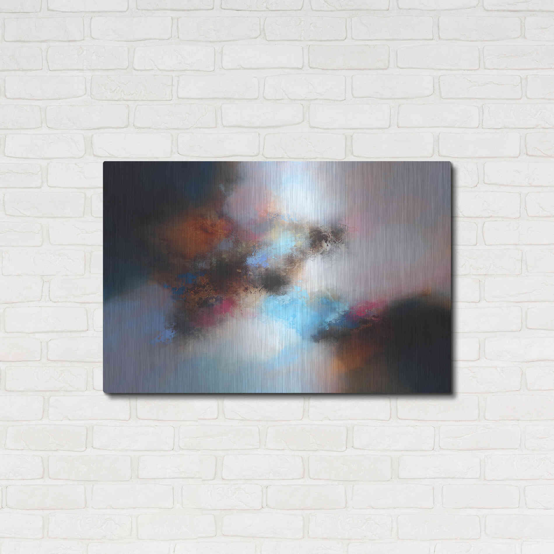 Luxe Metal Art 'Sweet fragile equilibrium' by Eelco Maan, Metal Wall Art,36x24