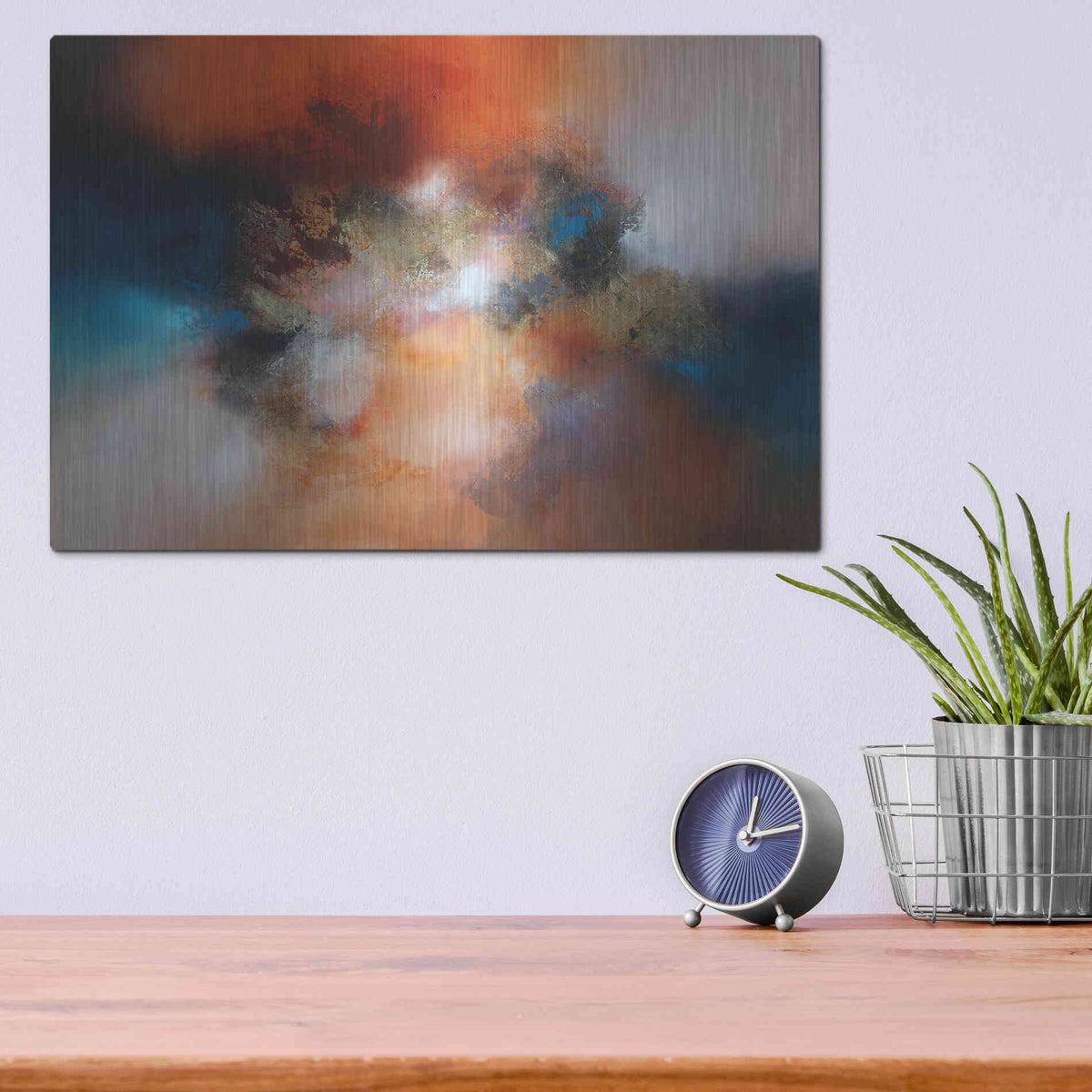 Luxe Metal Art 'Highflyer' by Eelco Maan, Metal Wall Art,16x12