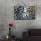 Luxe Metal Art 'Go' by Dan Monteavaro, Metal Wall Art,36x24
