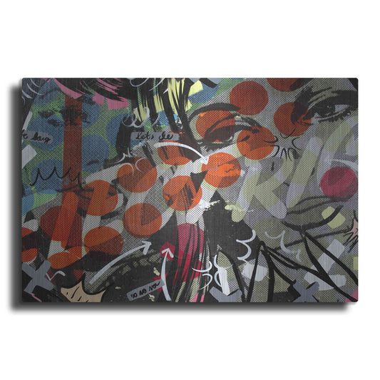 Luxe Metal Art 'Electric' by Dan Monteavaro, Metal Wall Art