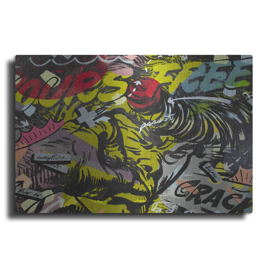 Luxe Metal Art 'Yours Free' by Dan Monteavaro, Metal Wall Art