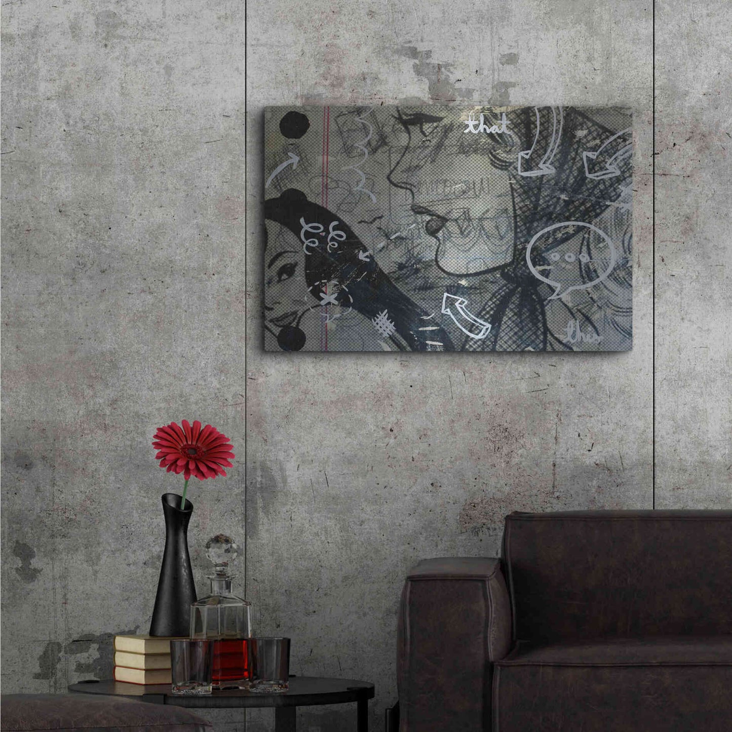 Luxe Metal Art 'Tomorrow' by Dan Monteavaro, Metal Wall Art,36x24