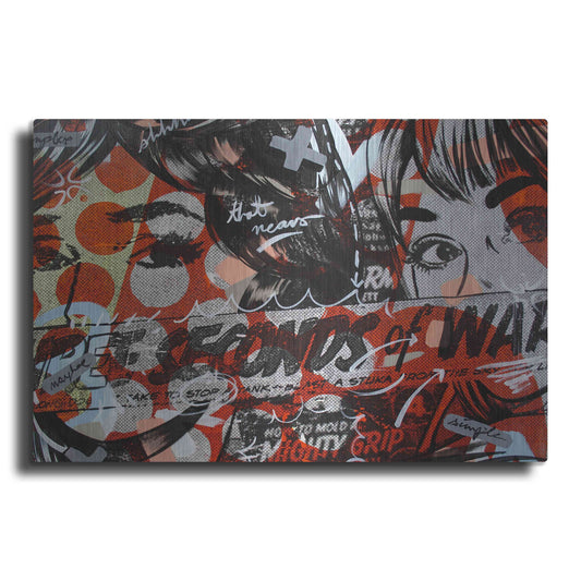 Luxe Metal Art 'Three Seconds' by Dan Monteavaro, Metal Wall Art