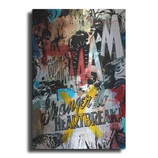 Luxe Metal Art 'Stranger' by Dan Monteavaro, Metal Wall Art