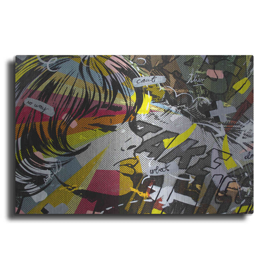 Luxe Metal Art 'Take Away' by Dan Monteavaro, Metal Wall Art