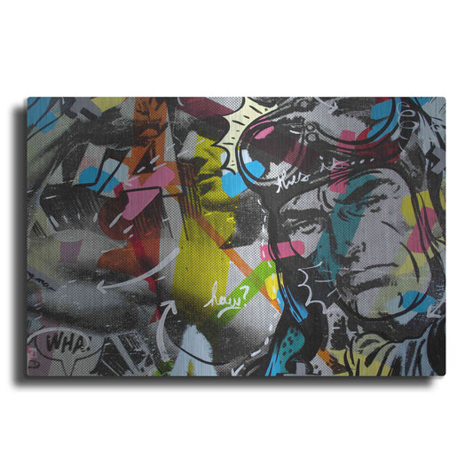 Luxe Metal Art 'Strongman' by Dan Monteavaro, Metal Wall Art