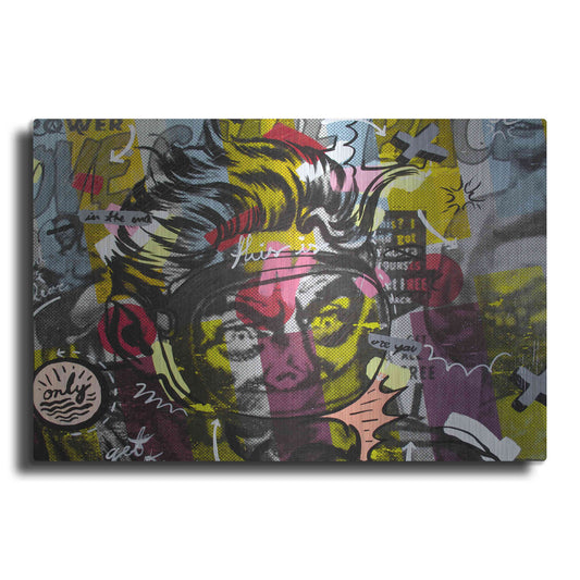 Luxe Metal Art 'Only Love' by Dan Monteavaro, Metal Wall Art