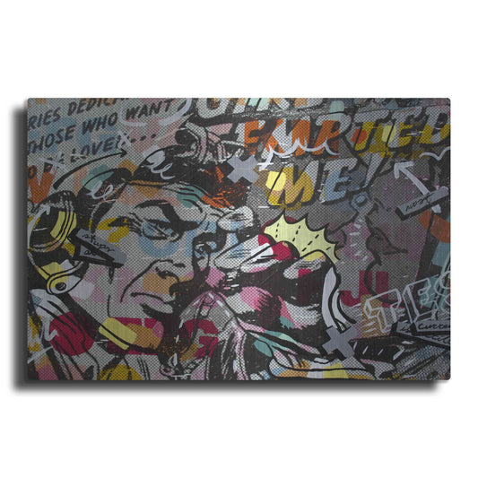 Luxe Metal Art 'Mimosas' by Dan Monteavaro, Metal Wall Art