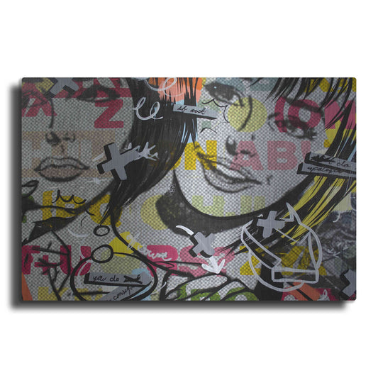 Luxe Metal Art 'Apologies' by Dan Monteavaro, Metal Wall Art