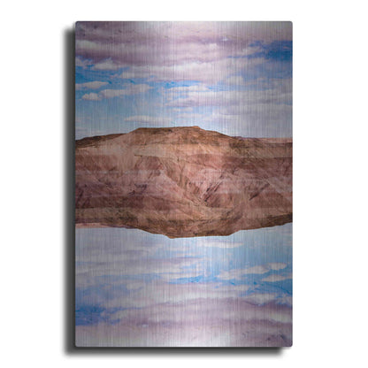 Luxe Metal Art ' Vermilion Cliffs VI' by Robin Vandenabeele, Metal Wall Art