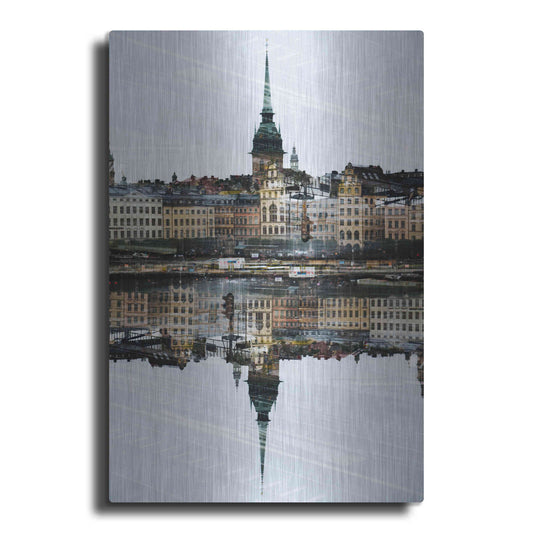 Luxe Metal Art ' Stockholm 14' by Robin Vandenabeele, Metal Wall Art