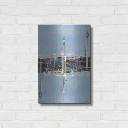 Luxe Metal Art ' Stockholm 2' by Robin Vandenabeele, Metal Wall Art,16x24