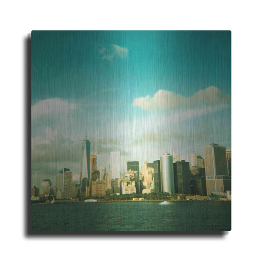 Luxe Metal Art ' New York 52' by Robin Vandenabeele, Metal Wall Art