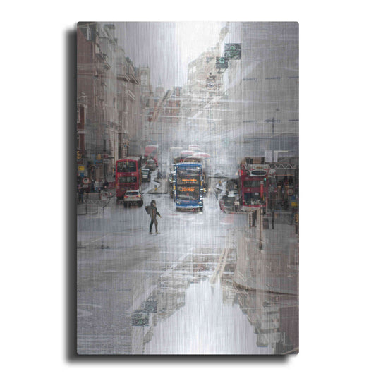 Luxe Metal Art ' London 54' by Robin Vandenabeele, Metal Wall Art